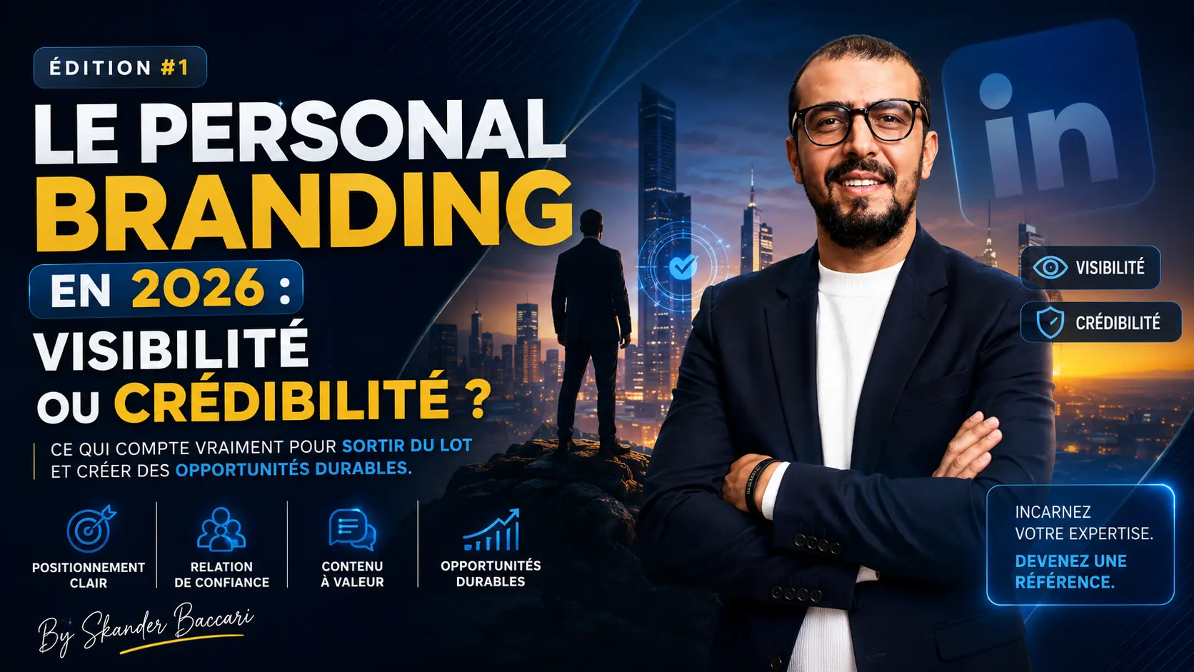 Personal branding en 2026 entre visibilité, crédibilité et confiance