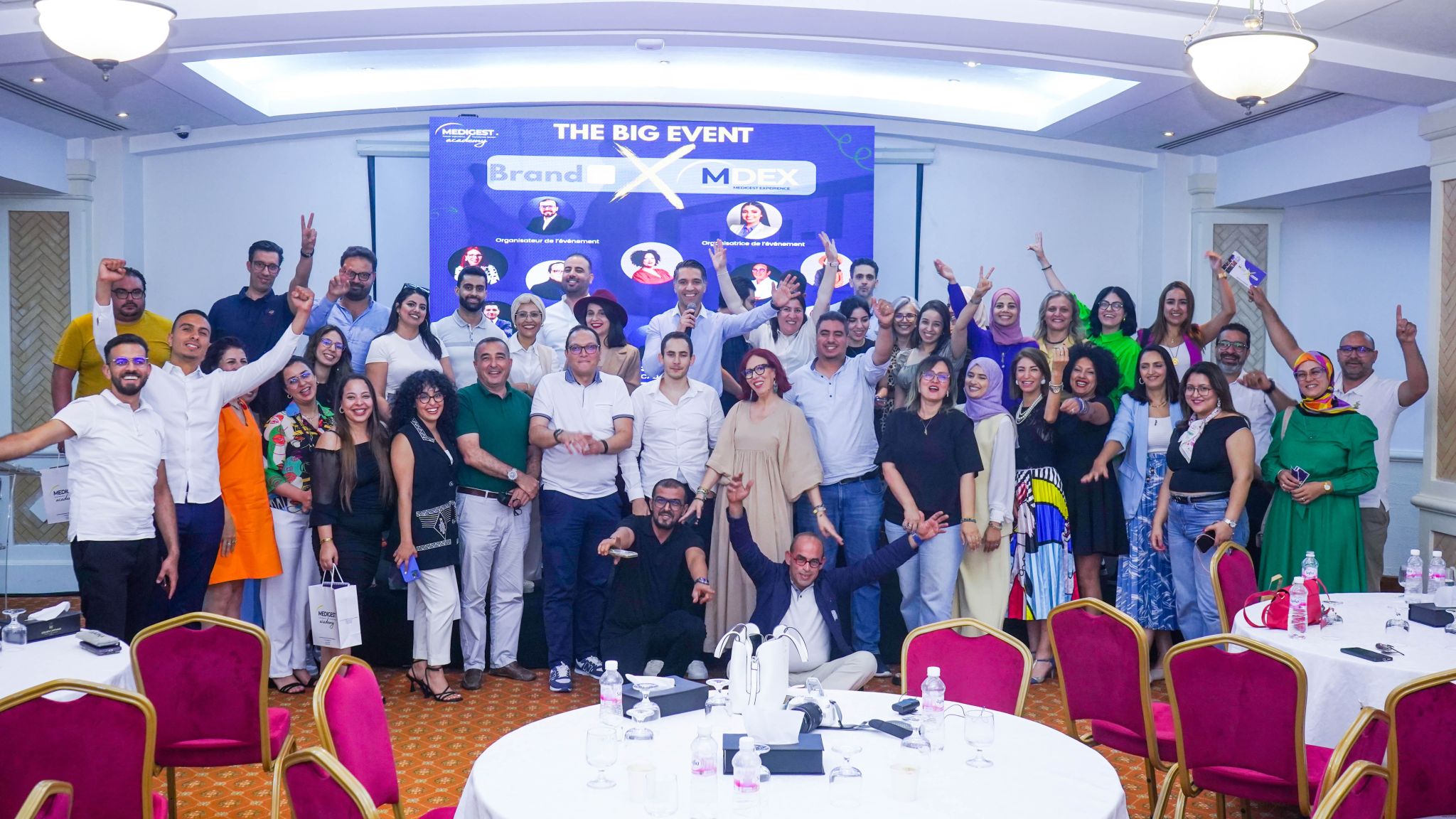 Participants à la deuxième édition de Brand In à Tunis